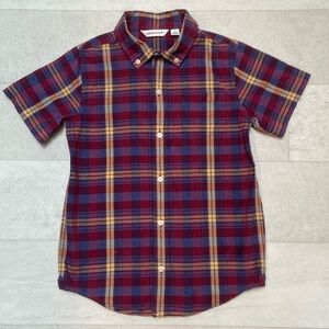 Janie and Jack plaid button down